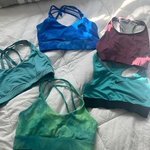 Sports bra variety pack size medium